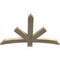 Ekena Millwork Alberta Rough Sawn Timber Gable Bracket, Douglas Fir, 48"W x 32"H x 2"D x 4"F, 16/12 Pitch GBW048X32X0204ALB00RDF - alternate 2